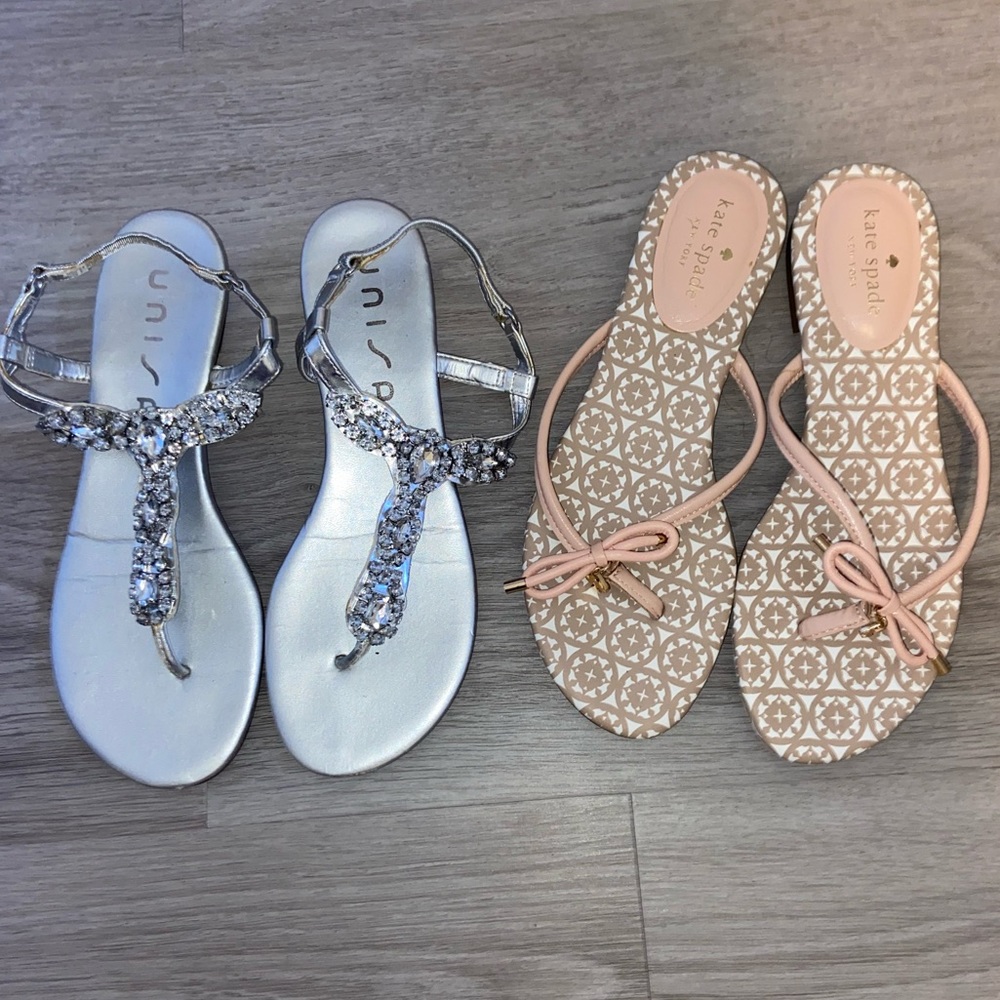 Kate spade and unisa sandals
